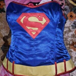 NWT 3XL/34" 1069 SUPER HERO GIRL WOMAN COSPLAY SUPER HERO TIGHT LACING